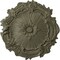 Ekena Millwork Plymouth Ceiling Medallion (Fits Canopies up to 1 5/8"), 16 3/4"OD x 1 3/8"P, Spartan Stone CM16PLSSF - alternate 1